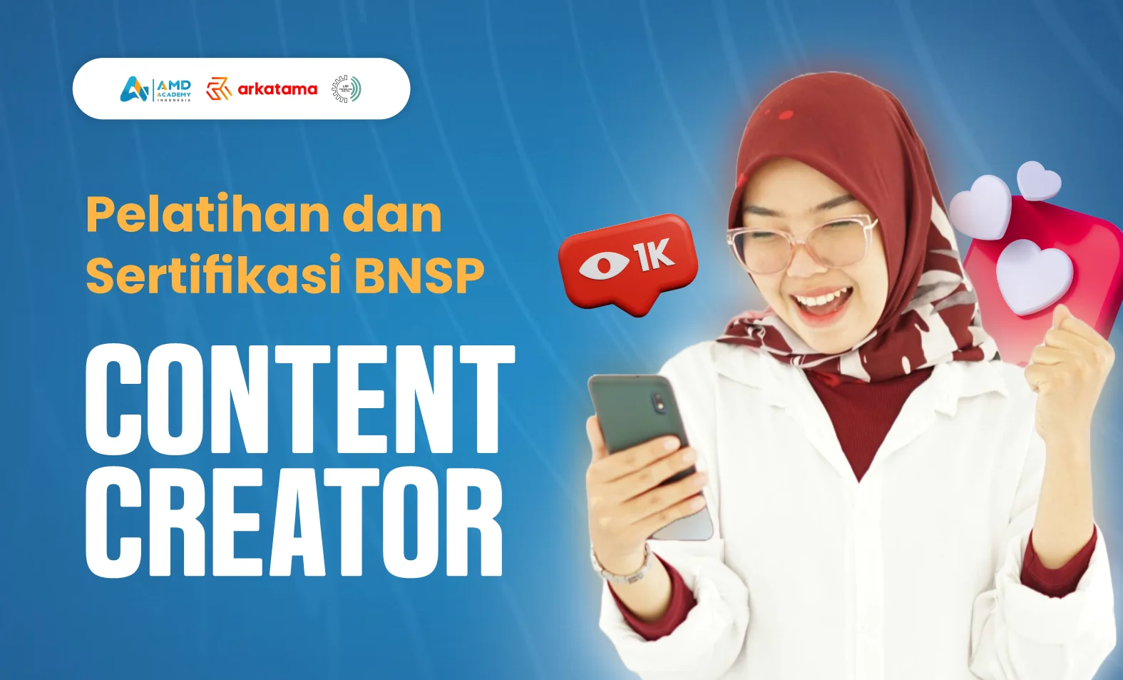 CC Pelatihan dan Sertifikasi BNSP Content Creator