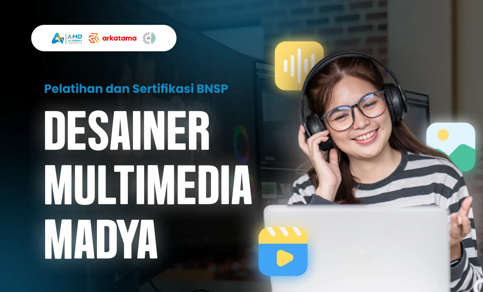 DM Madya Pelatihan dan Sertifikasi BNSP Desainer Multimedia Madya