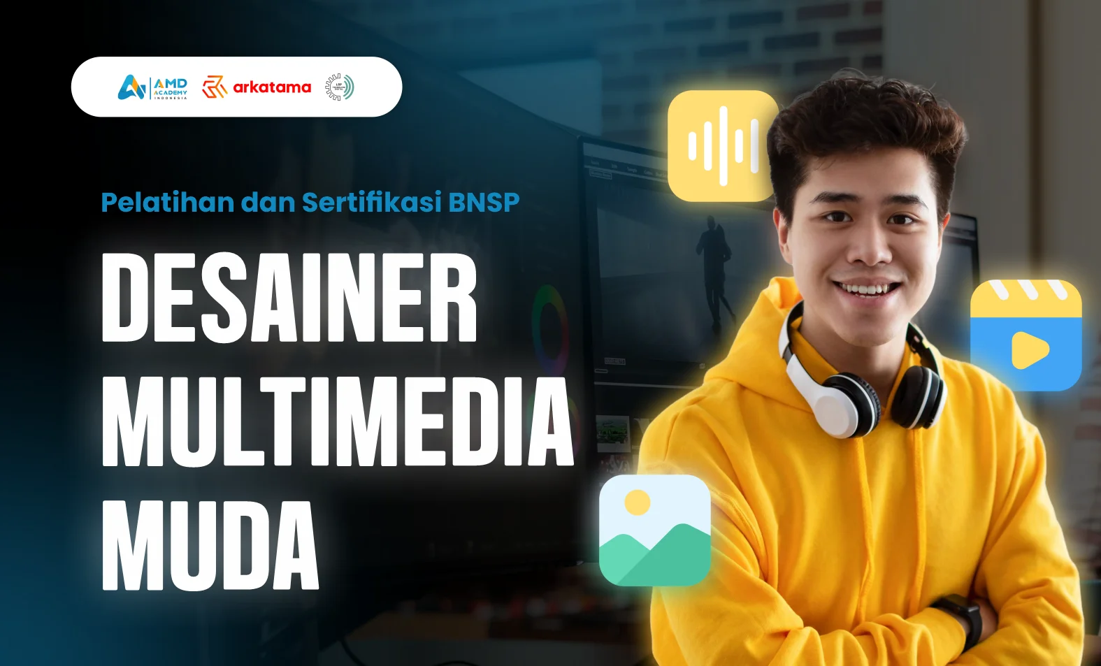 DM Muda Pelatihan dan Sertifikasi BNSP Desainer Multimedia Muda
