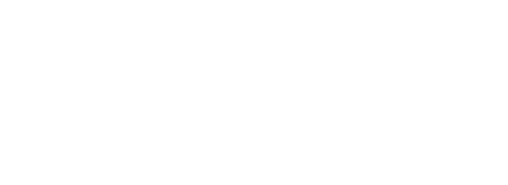 White Logo AMD Academy