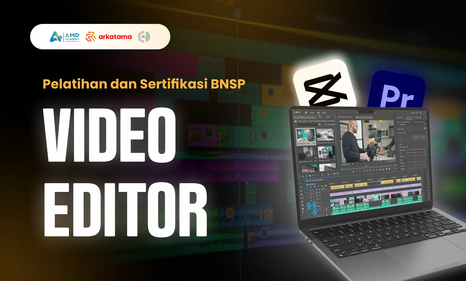 Video Editor Pelatihan dan Sertifikasi BNSP Video Editor