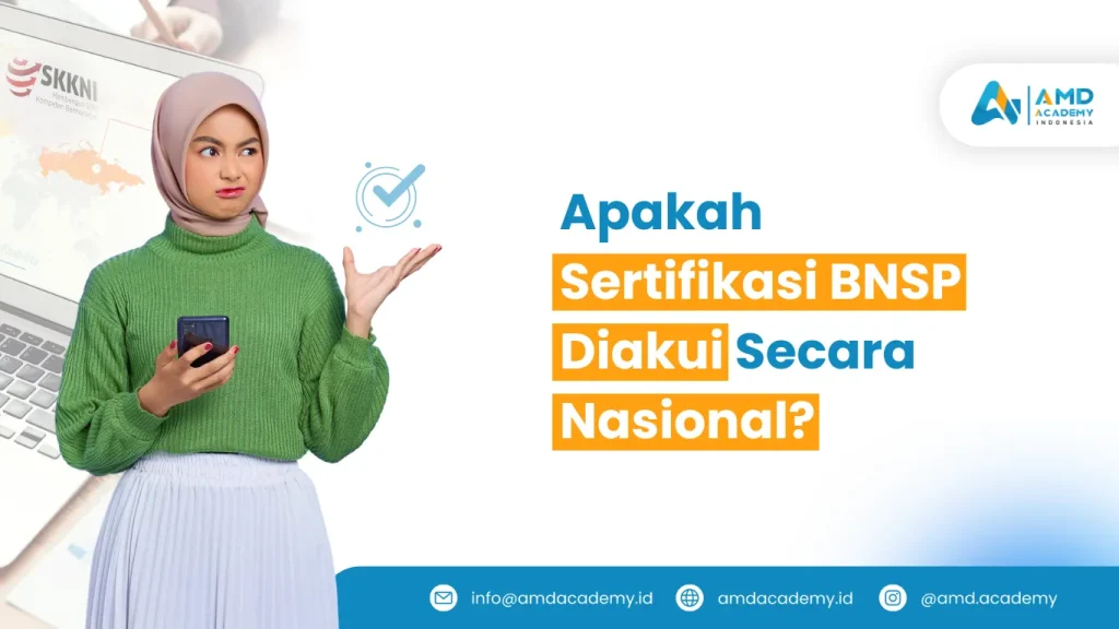 Sertifikasi diakui nasional
