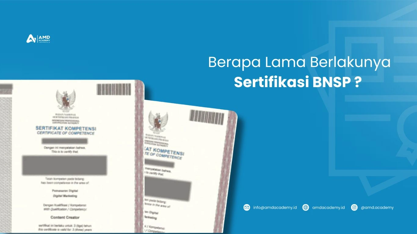 masa berlaku sertifikasi bnsp