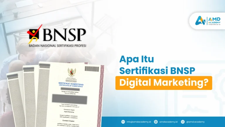 Apa itu sertifikasi BNSP Digital Marketing