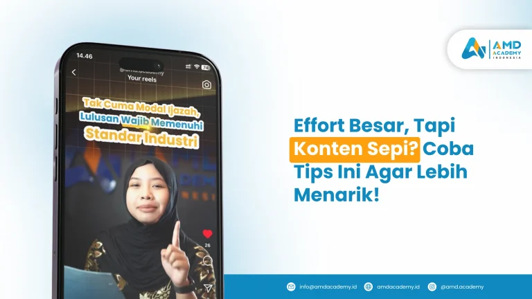 Konten Sepi, Coba Tips Ini di Pelatihan dan Sertifikasi BNSP