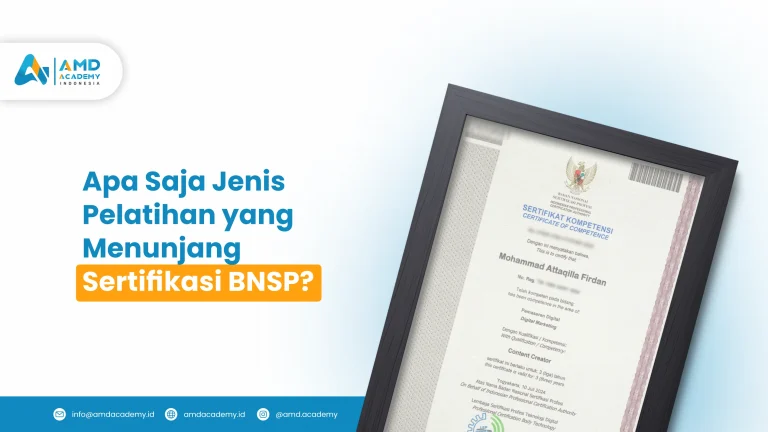 Persyaratan Pelatihan dan Sertifikasi BNSP