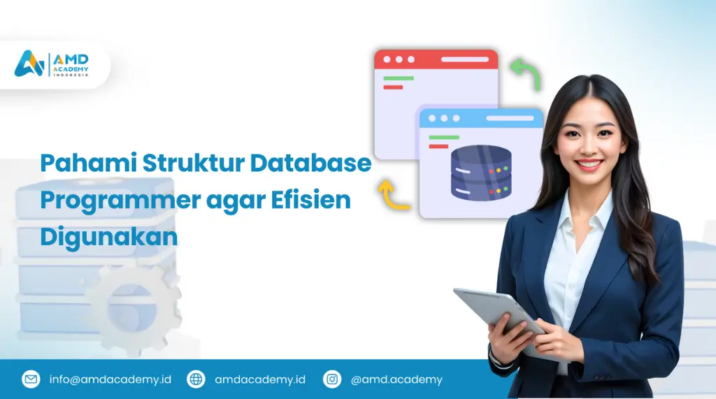 Pelatihan dan Sertifikasi BNSP Database Programmer: banner pahami struktur database programmer.