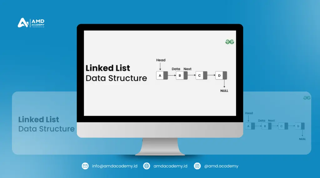 Pelatihan dan Sertifikasi BNSP Database Programmer: contoh linked list.