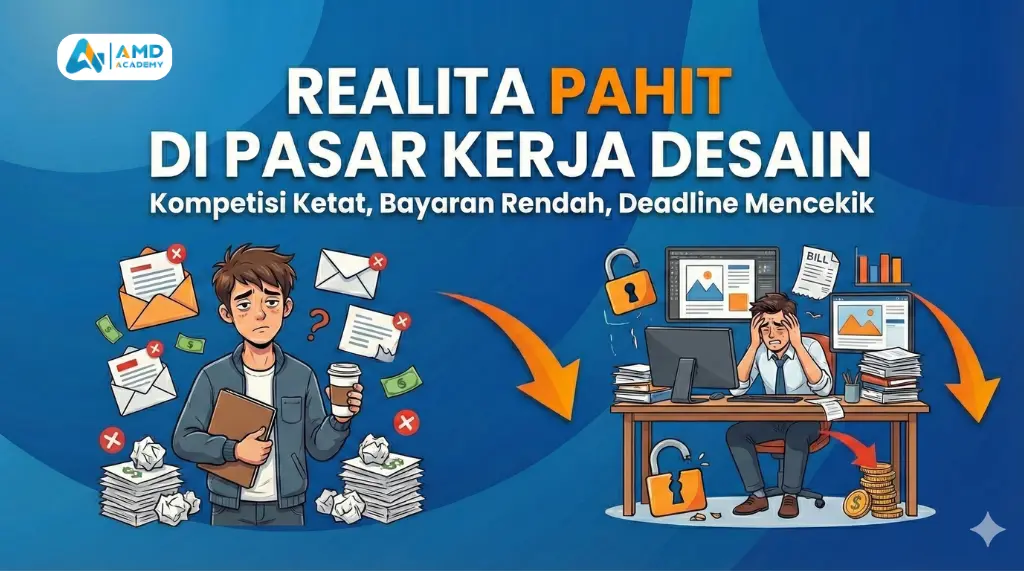 Realita persaingan pasar kerja desain yang ketat bagi yang belum mengikuti Pelatihan dan Sertifikasi BNSP.