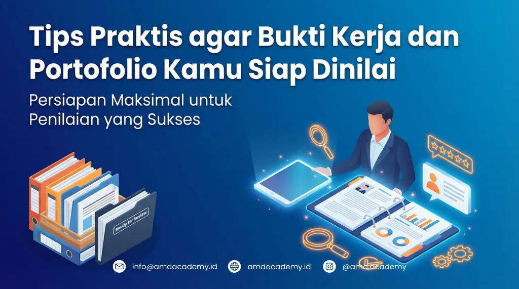 Tips menyiapkan bukti kerja dan portofolio untuk penilaian, pelatihan dan sertifikasi BNSP
