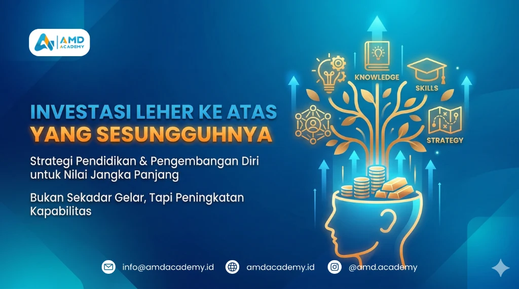 Visualisasi investasi "leher ke atas" untuk meningkatkan kapabilitas desainer melalui pelatihan dan sertifikasi BNSP.