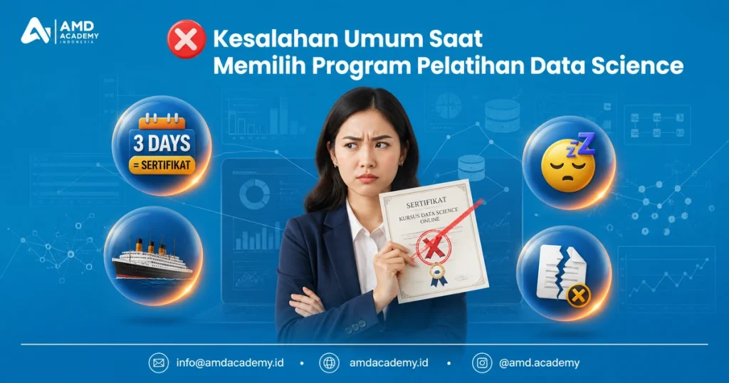 Kesalahan umum saat memilih program sertifikasi BNSP data science